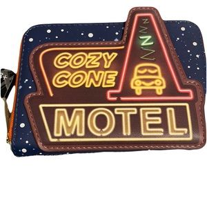 Disney loungefly Cars Cozy Cone wallet